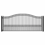 Aleko Garden Paris Style Ornamental Steel Single Swing 14 Ft Driveway Gate. Fixed Price $2209.15.