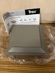 Trex Deck Pyramid Post Lighting - Gravel Path GPPYLEDCAP4X4C. Fixed Price $95.90.
