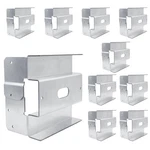 Lifgarfe 10PCS 6"X6" Post Base Anchor Concrete Bracket Fit For Deck.... Fixed Price $104.77.