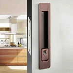 Invisible Durable Locks Handle With Keys For Wood Sliding Barn Gate Doors. Fixed Price $24.96.