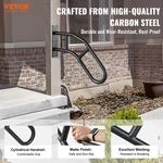 Handrails For Outdoor Steps, Disabled. Fixed Price $48.36.