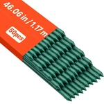 Vevor Garden Stakes Tomato 50 Pack 46.06 Inch Plastic Coated Metal Sticks. Fixed Price $31.99.
