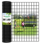 Amagabeli Black Coated Welded Wire Fence 2 X 36INCH 50FT 16 Gau.... Fixed Price $75.78.
