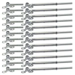 Stainless Steel Cable Railing System KIT,12 Pairs Adjustable Angle Rail.... Fixed Price $159.38.