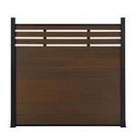 Garden Fence Board 6 Ft. X Brown Composite Panel With Two Posts. Fixed Price $445.19.