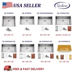 Quikore Rectangular Handmade Multiple Sizes & Colors Styles Kitchen Sink. Fixed Price $169.99.