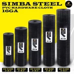 Hardware Cloth 16 Ga Black Vinyl Coated Welded Wire Mesh Many Sizes -heavy Duty!. Fixed Price $245.00.