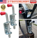 2PCS Spring Loaded Pin Latch Lock For Trailer Tail Gate Ramp Truck Door Fence Rv. Fixed Price $24.99.
