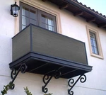 Boen 3' X 16' Ft Balcony Privacy Screen, Fence 3&APOS; 16&APOS;, Gray. Fixed Price $37.87.
