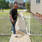 3.5FT H X W (1 Gate) No Dig Zippity Burbank Gate,. Fixed Price $165.97.