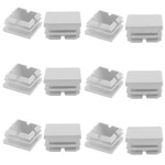 12 Pack Square Plastic Plug, Insert Tubing End Cap For Inch, White. Fixed Price $10.52.