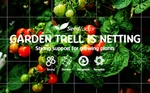 Seedfactor Garden Plant Trellis Netting +square Mesh Vegetables Flowers Grow. Fixed Price $11.24.