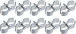 10 Set Chain Link Fence Clamps 1-5/8" Dog Kennel Panel For Round Pipe Fram. Fixed Price $40.33.