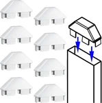 Pelopy Packs Vinyl Picket Fence Caps 7/8" X 3" Parts White. Fixed Price $17.16.