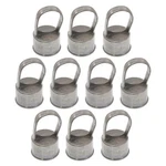 Plum Fittings Chain Link Fence Loop Caps Eye Top Rail 1 5/8" X 3/8".... Fixed Price $41.60.