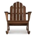 Hawthorne Collections Solid Wood Acorn Brown Rocking Chair Rectangular 37.2"H.... Fixed Price $140.03.