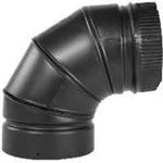 Selkirk DSP6E9-1/266230 Stove Pipe Elbow, 90 Deg Angle, In, Aluminized Steel,. Fixed Price $114.16.