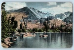 Rocky Mountain Colorado Postcard Bear Lake National Park Exterior View C1955. Fixed Price $12.48.