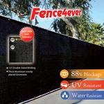 Black 5'X50' 5FT Fence Windscreen Privacy Shade Cover Mesh Fabric Tarp. Fixed Price $72.99.