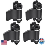 Lifeswell Heavy Duty Weld On Gate Hinges 4-PACK Steel Spacer Bearing Oxid. Fixed Price $73.84.