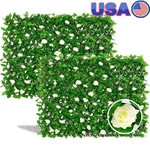 Expandable Faux Ivy Privacy Fence Screen Indoor Outdoor Garden Decoration New. Fixed Price $64.56.