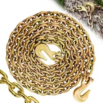 Senkeyfe 1/4" Tow Chain G80 Tie Down Log With G70 Clevis Grab Hooks For.... Fixed Price $22.49.