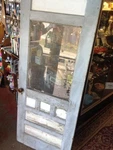 Vtg Old Door Country Farm House Chic Hardware Corbin Knob Lock Glass Panel Prop. Fixed Price $270.00.