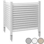Privacy Screen - Outdoor Vinyl Fence Panel Enclosure For / Trash Bins. Fixed Price $158.99.