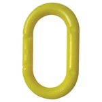 Chain Link For Plastic Barrier, Yellow, 2 Length, Matte, 33L679. Fixed Price $10.39.