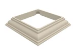 Vinyl Post Base Heritage Trim Ring Barrette Outdoor Living Clay Rail 73053674. Fixed Price $63.99.