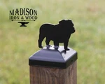 Bulldog Fence Post Cap, English 4X4 Topper, Lover End. Fixed Price $26.95.