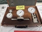 Hydrostatic Pressure Gages Joseph G. Pollard Set In Wood Case, Fire Hydrants. Fixed Price $249.99.