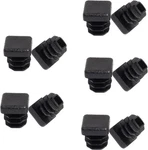 Murtenze 50PACK 1/2 Inch Plastic End Caps, Black Square Plugs For Tubing C.... Fixed Price $17.95.