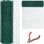24'' X 150' Green Chicken Wire Fencing, Inch And 19 Gauge Poul.... Fixed Price $86.44.