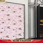 6PCS Diy Fashion Artificial Rose Flower Wall Panel Wedding Backdrop Decoration. Fixed Price $64.23.