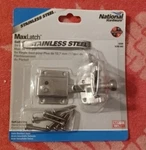 National Hardware N342-642 Stainless Steel Automatic Self-adjusting Gate Latch. Fixed Price $24.50.