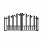 Aleko Yard Garden London Style Ornamental Steel Dual Driveway Gate 12 Ft. Fixed Price $2499.00.