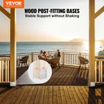 8"X Post Base, 1PCS Stainless Steel Adjustable Anchor Bracket(internal. Fixed Price $30.18.