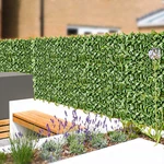6 Ft Artificial Faux Ivy Leaf Privacy Fence Screen Decor Panels Outdoor Hedge. Fixed Price $205.85.