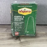 (500-PK) Vigoro Weed Barrier Landscape Fabric Garden Staples 3.5" 1002 703 099. Fixed Price $33.15.