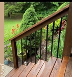 25-PACK Myard Black 42'' Estate Hollow Iron Deck Balusters 44'' Or 46'' Rail. Fixed Price $140.00.