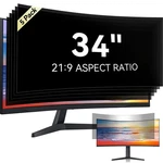 Mamol 34" Computer Privacy Screen 21:9 Anti-glare Anti-uv Monitor Filter. Fixed Price $137.99.