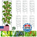 Laknual 6 Packs Tomato Cages For Garden, 12" 48" Plant Support With Dif. Fixed Price $101.16.