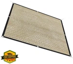 Alion Home 6'X12' Hdpe Sun Block Garden Netting Mesh Beige 50% Shade. Fixed Price $93.99.