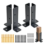 Pcs Adjustable Deck Anchor Base Brackets Fit 1.5X1.5,2X2,2X4,4X4 Post,.... Fixed Price $22.57.