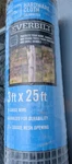 Everbilt 1/2 Inch Mesh 19 Gauge Galvanized Steel Hardware Cloth (3 X 25 Ft). Fixed Price $49.99.