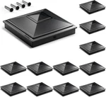 Siedinlar 4X4 Pyramid Post Caps Waterproof Outdoor Cover, Fits 3.5X3.5. Fixed Price $34.99.