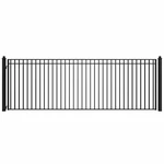Aleko Steel Yard GARDEN18 Ft Single Swing Driveway Gate Madrid Style Black. Fixed Price $2999.00.