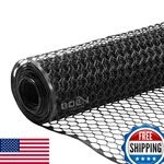 Boen - Plastic Hex Chicken Wire Mesh Temporary Fence Roll 3 50 Black. Fixed Price $99.58.