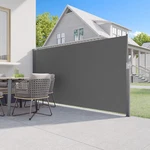 Retractable Patio Side Awning Privacy Screen Divider With Sun Shade. Fixed Price $94.99.